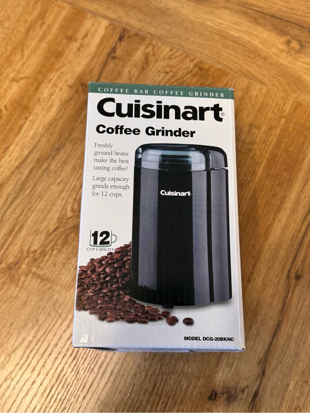 Cuisinart Black Coffee Grinder. Brand new